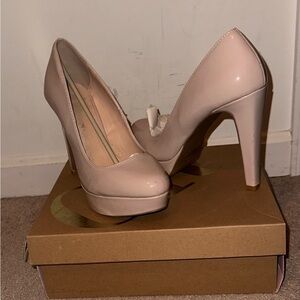 Charlotte Russe - Elegant Nude Pumps